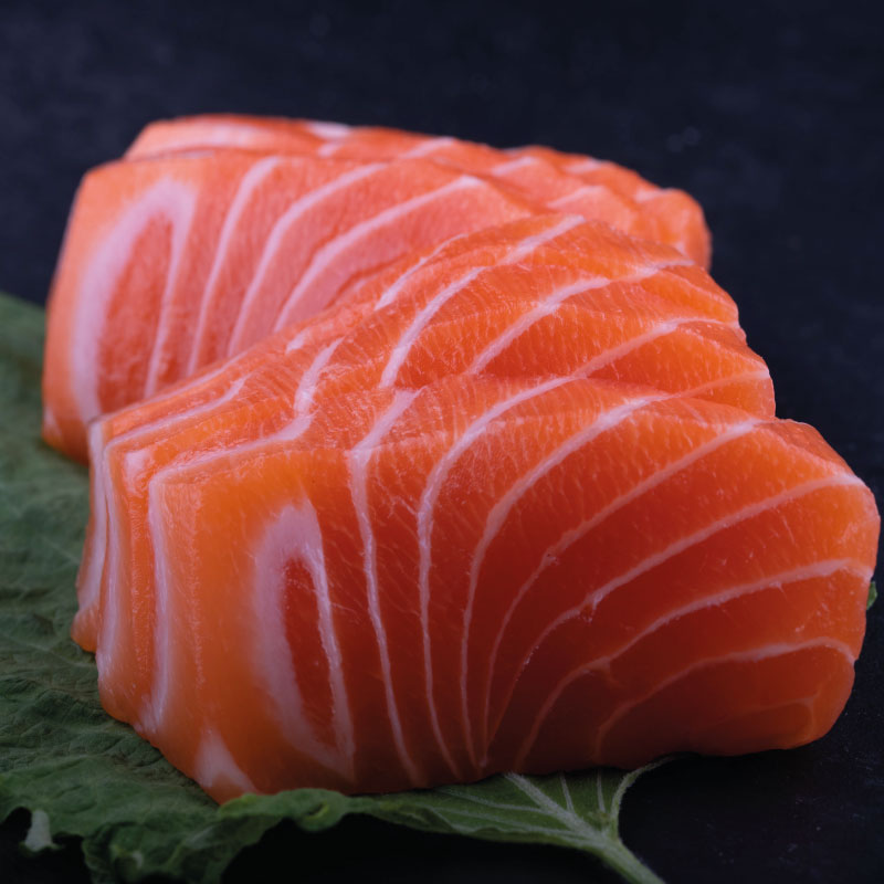 Sashimi saumon x12