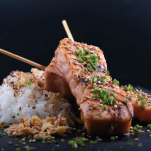 Yakitori Saumon 2 pièces