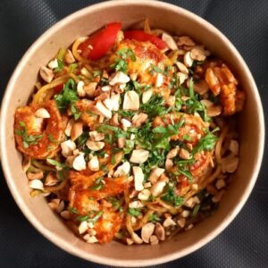 Nouilles Sautées Crevette "Satay"